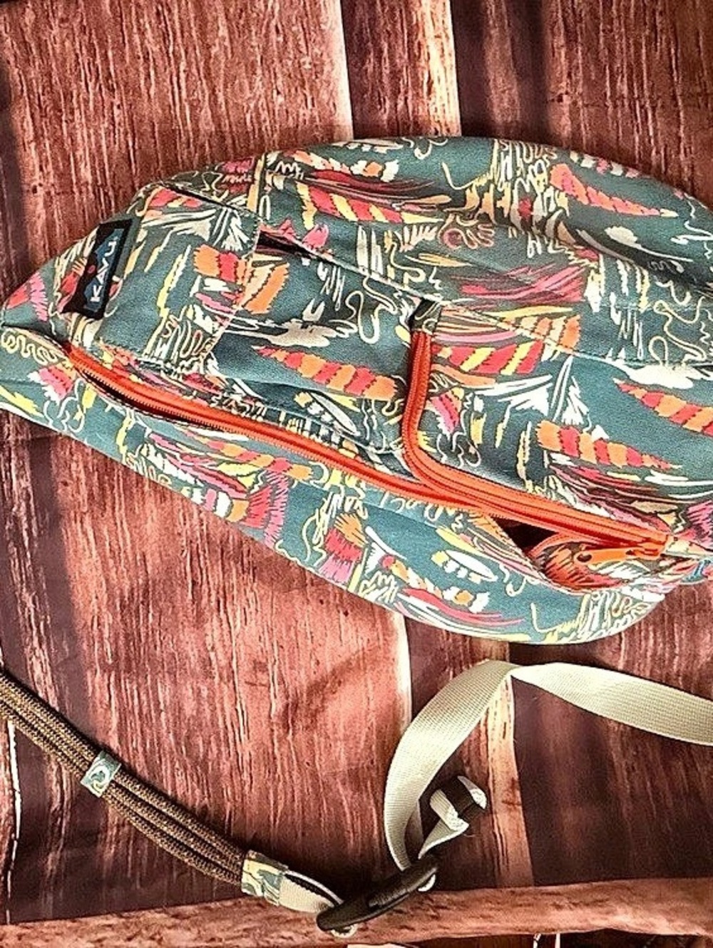 KAVU mini Rope Bag Patterned Crossbody Bag